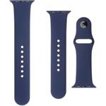 Fixed Silicone Strap set silikonových remienkov na príncípe rýchloupínania pre Apple Watch 38/40/41 mm, modrý