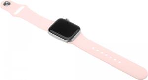 Fixed Silicone Strap set silikonových remienkov na príncípe rýchloupínania  pre Apple Watch 38/40/41 mm, rúžový