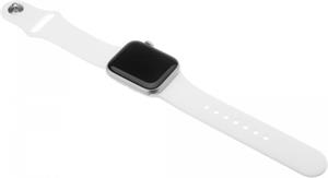 Fixed Silicone Strap set silikonových remienkov na príncípe rýchloupínania  pre Apple Watch 42/44/45/49mm, biely