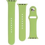 Fixed Silicone strap set silikonových remienkov na príncípe rýchloupínania pre Apple Watch 42/44/45/49mm, mentolový