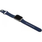 Fixed Silicone Strap set silikonových remienkov na príncípe rýchloupínania pre Apple Watch 42/44/45/49mm, modrý