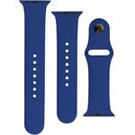 Fixed Silicone strap set silikonových remienkov na príncípe rýchloupínania pre Apple Watch 42/44/45/49mm, oceánsky modr