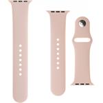 Fixed Silicone Strap set silikonových remienkov na príncípe rýchloupínania pre Apple Watch 42/44/45/49mm, rúžový