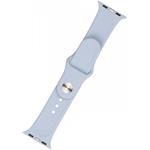 Fixed Silicone strap set silikonových remienkov na príncípe rýchloupínania pre Apple Watch 42/44/45/49mm, svetlo-modrý