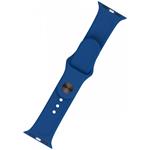 Fixed Silicone Strap Set silikónových remienkov pre Apple Watch 42/44/45/49mm, kráľovský modrý