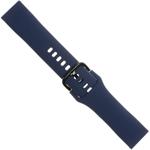 Fixed Silicone Strap silikónový remienok 20mm pre smartwatch, modrý