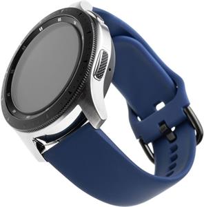 Fixed Silicone Strap silikónový remienok 20mm pre smartwatch, modrý