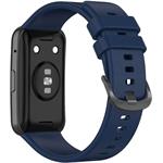 Fixed Silicone Strap silikónový remienok pre Huawei Watch FIT, modrý