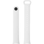 Fixed Silicone Strap silikónový remienok pre Xiaomi Smart Band 10/9/8, biely