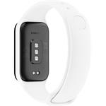 Fixed Silicone Strap silikónový remienok pre Xiaomi Smart Band 8 Active/9 Active, biely