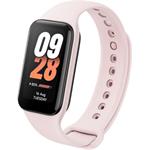 Fixed Silicone Strap silikónový remienok pre Xiaomi Smart Band 8 Active/9 Active, ružový