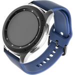 Fixed Silicone Strap silikónový remienok, šírka 22mm pre smartwatch, modrý