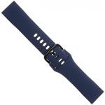 Fixed Silicone Strap silikónový remienok, šírka 22mm pre smartwatch, modrý