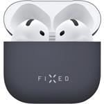 Fixed Silky ultratenké silikónové puzdro pre Apple AirPods 4, modré