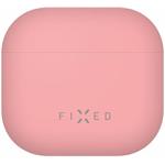 Fixed Silky ultratenké silikónové puzdro pre Apple AirPods 4, ružové