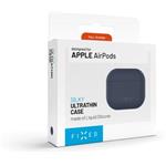 Fixed Silky ultratenké silikónové puzdro pre Apple AirPods Pro 3, modré