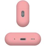 Fixed Silky ultratenké silikónové puzdro pre Apple AirPods Pro 3, ružové