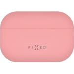 Fixed Silky ultratenké silikónové puzdro pre Apple AirPods Pro 3, ružové