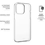 FIXED Skin ultratenké TPU gélové puzdro pre Apple iPhone 15 Pro Max, 0,6 mm, číre