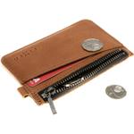 Fixed Smile Coins kožená peňaženka so smart trackerom Fixed Smile Pro, hnedá
