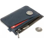 Fixed Smile Coins kožená peňaženka so smart trackerom Fixed Smile Pro, modrá