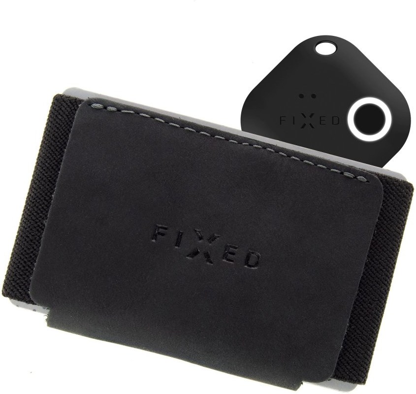 Fixed Smile Tiny Kožená peňaženka Wallet so smart trackerom Fixed Smile ...