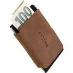 Fixed Smile Tiny Kožená peňaženka Wallet so smart trackerom Fixed Smile Motion, hnedá