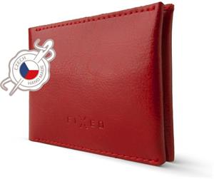 Fixed Smile Wallet kožená peňaženka so smart trackerom Smile, červená