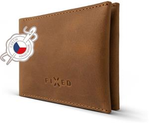 Fixed Smile Wallet kožená peňaženka so smart trackerom Smile, hnedá
