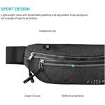 Fixed Sportbelt, športová ľadvinka, sivá