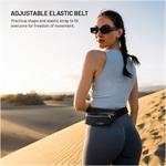 Fixed Sportbelt, športová ľadvinka, sivá