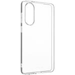 Fixed Story AntiUV TPU gélový kryt pre Samsung Galaxy S25 Edge 5G, číry