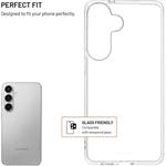 Fixed Story AntiUV TPU gélový kryt pre Samsung Galaxy S26+, číry