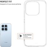 Fixed Story AntiUV TPU gélový kryt pre Xiaomi 17, číry