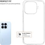 Fixed Story AntiUV TPU gélový kryt pre Xiaomi 17T, číry