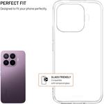 Fixed Story AntiUV TPU gélový kryt pre Xiaomi 17T Pro, číry