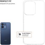 Fixed Story AntiUV TPU gélový kryt pre Xiaomi Redmi 17 5G, číry