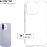 Fixed Story AntiUV TPU gélový kryt pre Xiaomi Redmi Note 17 5G, číry