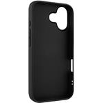 Fixed Story pogumovaný kryt pre Apple iPhone 17, čierny