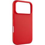 Fixed Story pogumovaný kryt pre Apple iPhone 17 Pro, červený