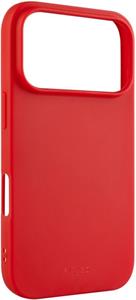 Fixed Story pogumovaný kryt pre Apple iPhone 17 Pro, červený