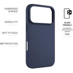 Fixed Story pogumovaný kryt pre Apple iPhone 17 Pro, modrý