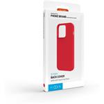 Fixed Story pogumovaný kryt pre Apple iPhone 17e/16e, červený