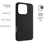 Fixed Story pogumovaný kryt pre Honor 400 Lite, čierny