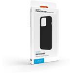 Fixed Story pogumovaný kryt pre Motorola Moto G15/Power, čierny