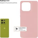 Fixed Story pogumovaný kryt pre Motorola Moto G86 Power, ružový