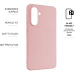 Fixed Story pogumovaný kryt pre Samsung Galaxy A36 5G, ružový