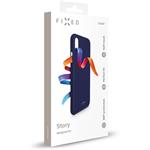 Fixed Story pogumovaný kryt pre Samsung Galaxy S20 FE/FE 5G, modrý