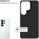 Fixed Story pogumovaný kryt pre Samsung Galaxy S26 Ultra, čierny