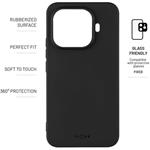 Fixed Story pogumovaný kryt pre Xiaomi 15T Pro, čierny